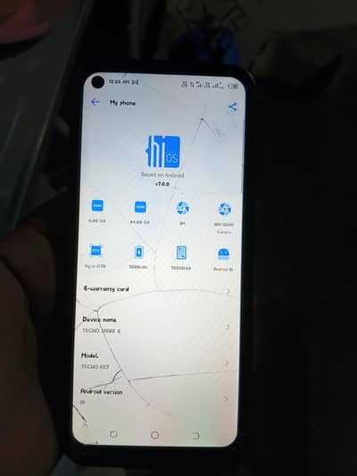 Tecno spark 6 4gb 64gb read add first