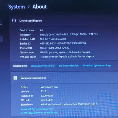 Pre-Owned Laptop – Fully Functional – Fair Condition