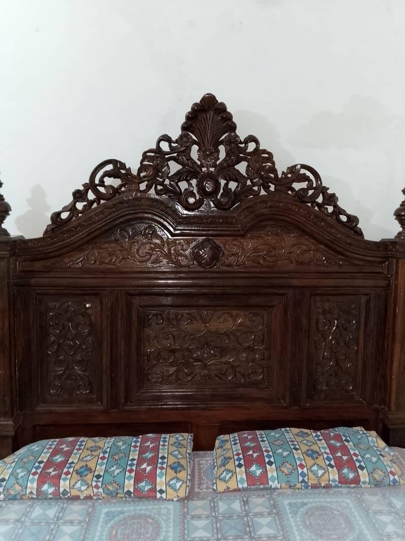 solid wooden bed 6
