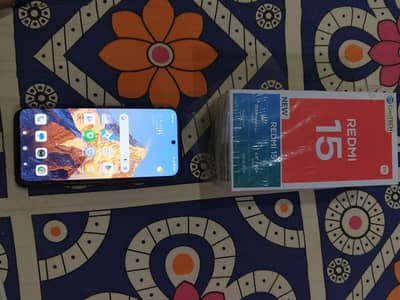 Xiaomi Mi Redmi 15 8+8 gb ram 128 gb ram complete accessories