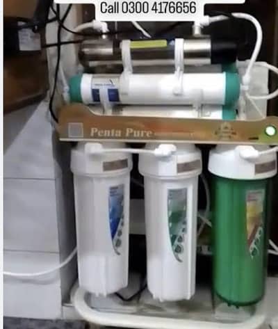 PENTAPURE RO 4 stages with 5 gallon fibre tank