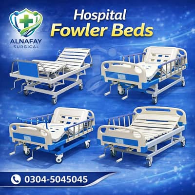 Clinic Bed, Fowler Bed, Hospital Bed, Electric and Manual Bed