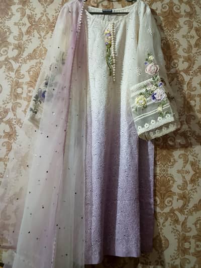 summer eid dress Khudabaksh brand