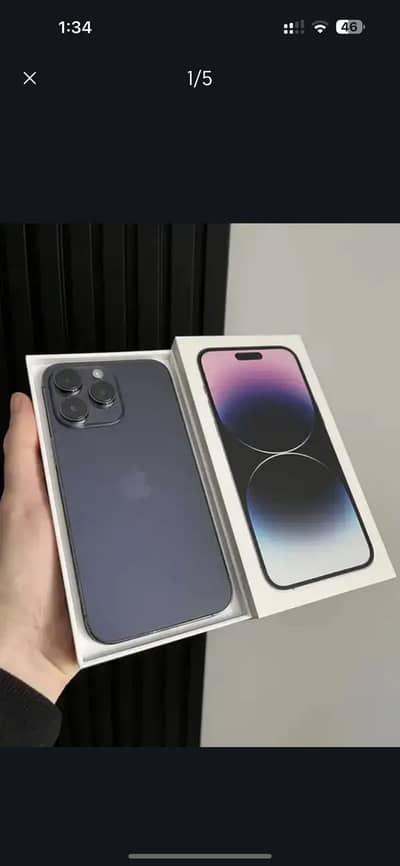 iPhone 14 pro max 256 gb pta approved hk model