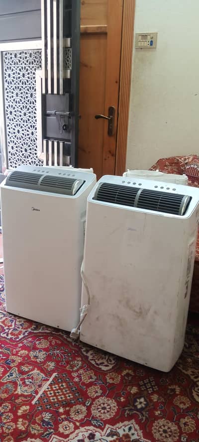 midea portabel inverter AC thailand import 110 vatt