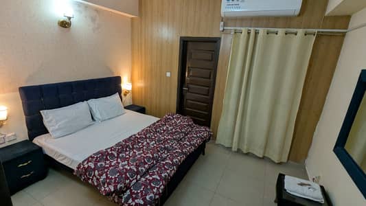 One bed apartment available for rent on daily Weekly Basis in Islamabad