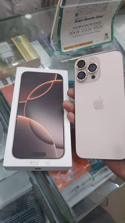 iphone 16 pro max  256 gb jv