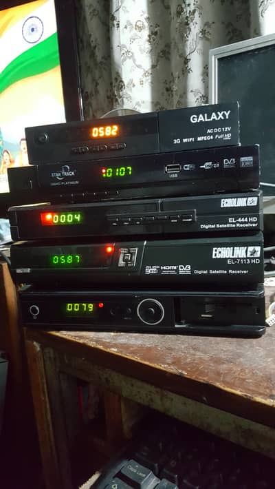 HD Satellite Receivers For Sale with Remote 100% WORKING