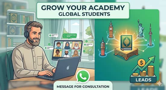 Online Quran Academy Growth Service - Get UK/USA Students