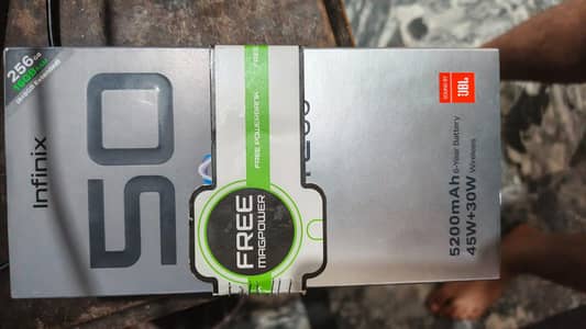 INFINIX NOTE 50 BOX OPEN