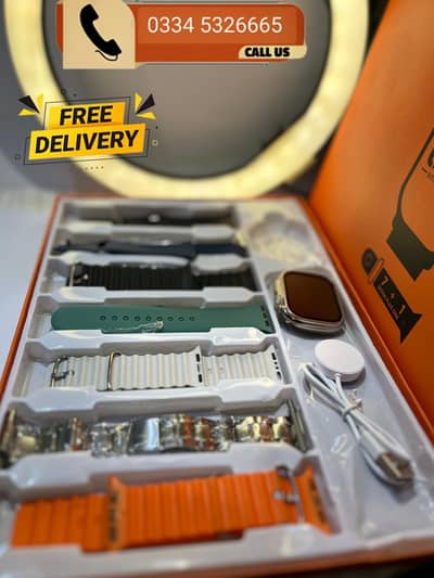 Ultra 3 Pro Android Watch 7 in 1  BIG Display