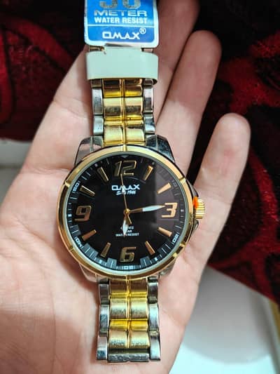 OMAX Watches - Brand New - Japanese Movement - Stainless Steel