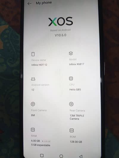 Infinix hot 12 128 gb