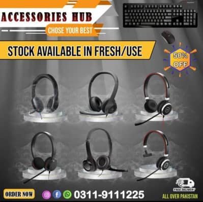 Jabra Logitech Plantronics a4tech  headphones noise cancellation