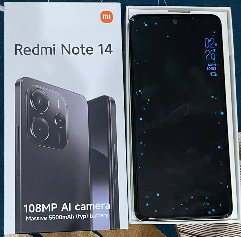 Redmi note 14 (mostly new) 0