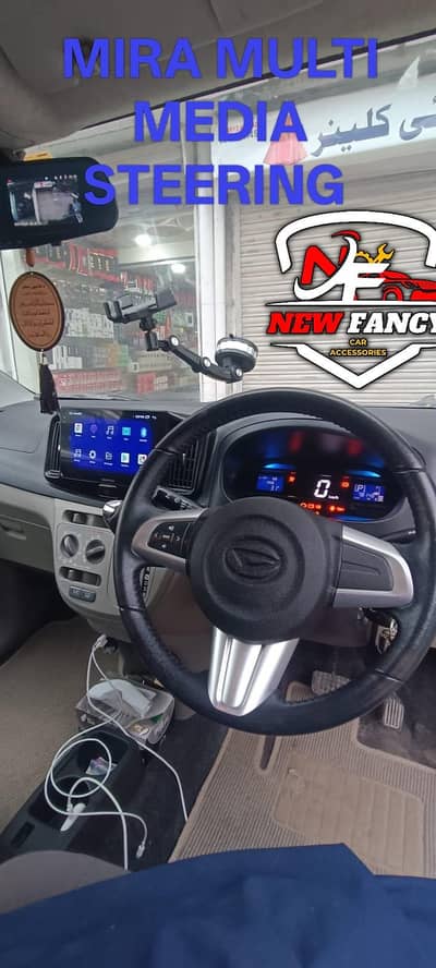 ALL TYPES CARS STEERING WHEEL MULTI MEDIA BUTTON INVALIBLE KARACHI