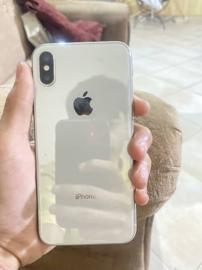 IPHONE X PTA APPROVED WITH BOX 64gb