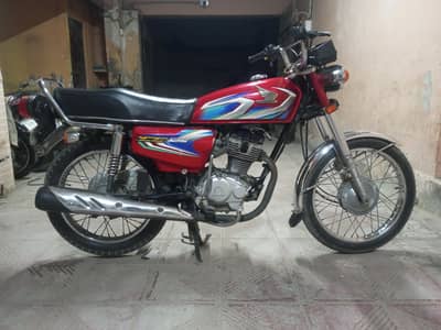 Honda CG 125 Karachi number