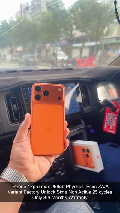 iPhone 17pro max 256gb