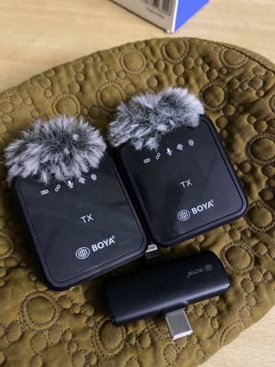boya wirless dual mic