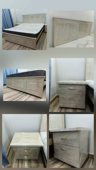 Brand New Bedroom Set| Bed + Side Tables + Dressing