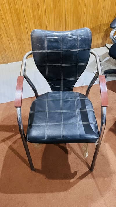 Office setup 5 seater sofa 1 table , office chair.  And 2 chair