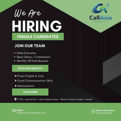 HIRING SALES EXECUTIVE