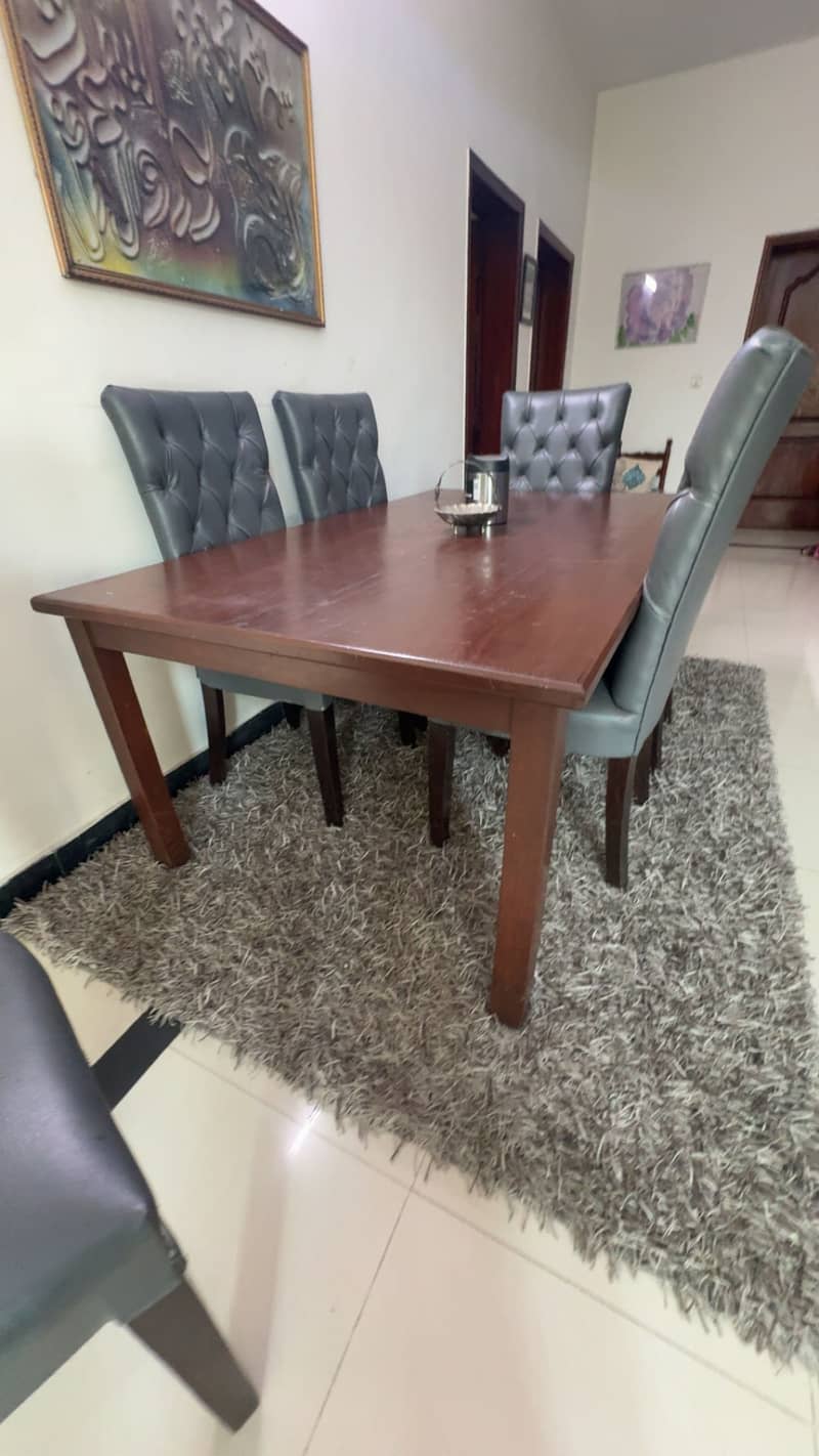 Solid dining set for sale 8
