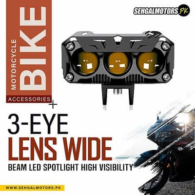 3 eye lens wide LED
