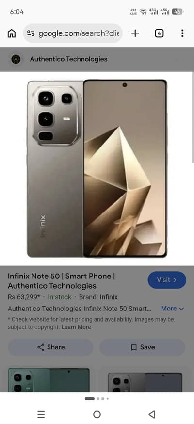 infinix note 50