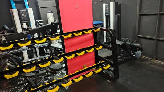 all types of gym equipment