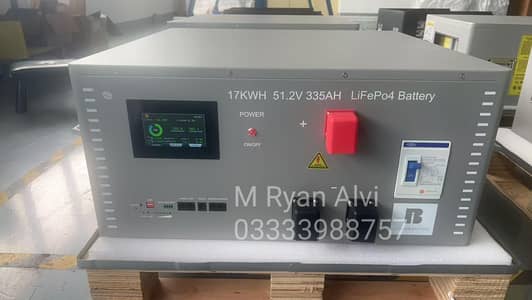 51.2v | 335Ah | 17Kwh Lithium Battery | Lithium Iron Phosphate Battery