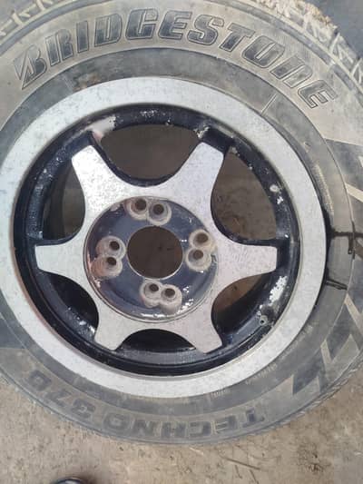 Alloy rim 13inch any Suzuki cultus old shape Khyber, margalla