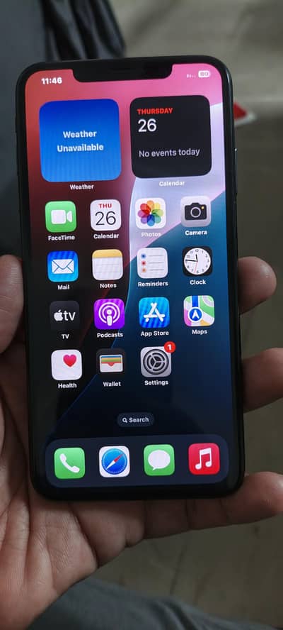 iphone xs max 128 gb pta approved  all ok 9  /10 condition