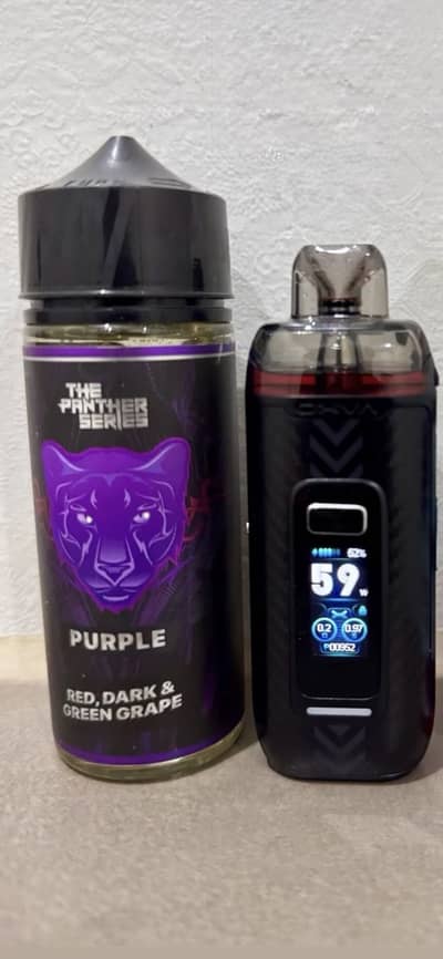Vprime with 120 ml liquid (Dr Vapes Pink)