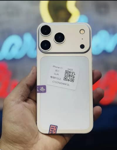 Iphone 11 converted to 17 pro