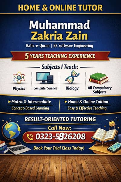 Home Tutor  Teacher