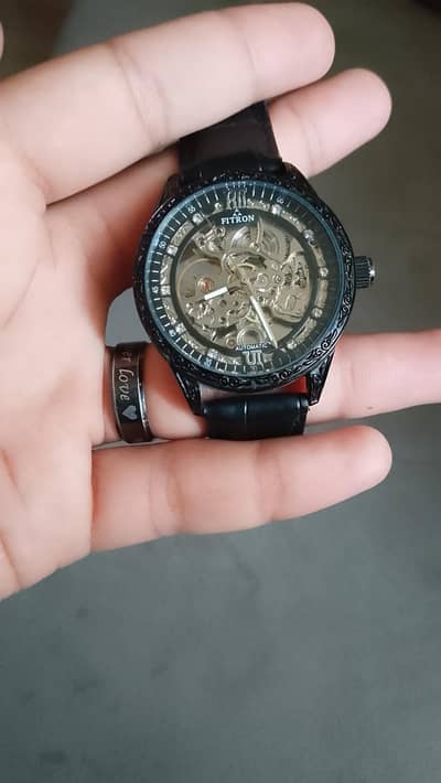 FITRON ORIGINAL WATCH Skeleton Automatic watch,