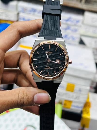 Tissot 1853 Luxury Men’s Watch, rubber straps best quality watch