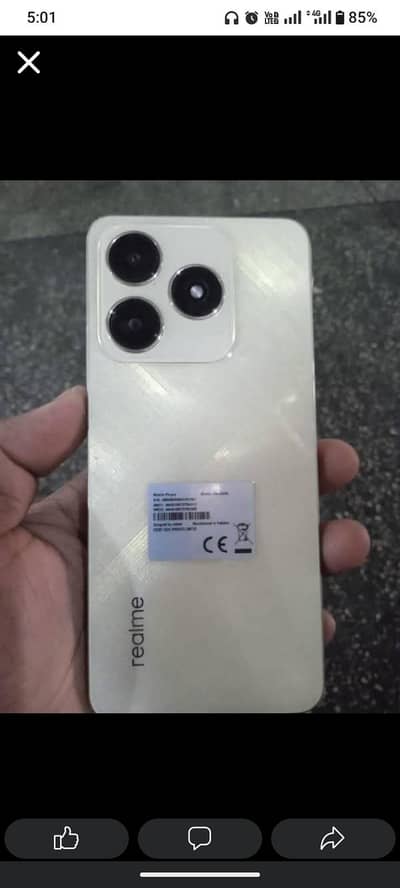 ralme c61 ha 10/10 box charger sb oky ha no open ropier