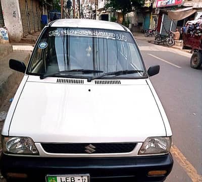 suzuki mehran 12 model total geniun new car 60 hzar Chali hai geniun