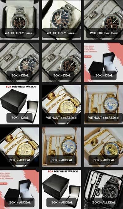 Man watchs warranty k sath