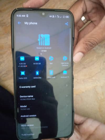 Urgent Sale Tecno Pova Neo