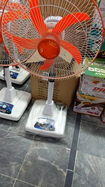 Portable Rechargeable Fan 12V Battery Backup Load Shedding