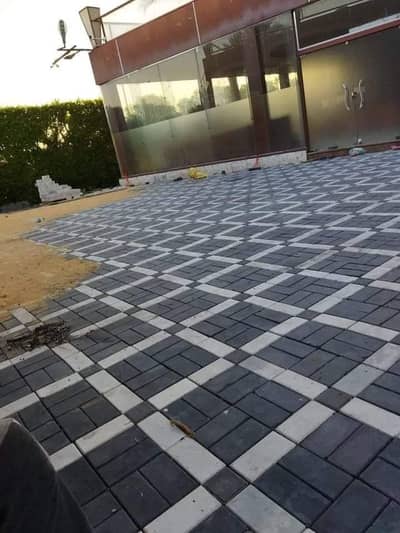 Paver / pavers / tuff tiles / kerb blocks / tile / envicrete / 60mm