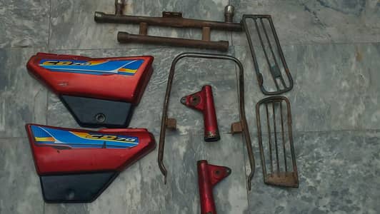 CD 70 all  parts urgent  sale