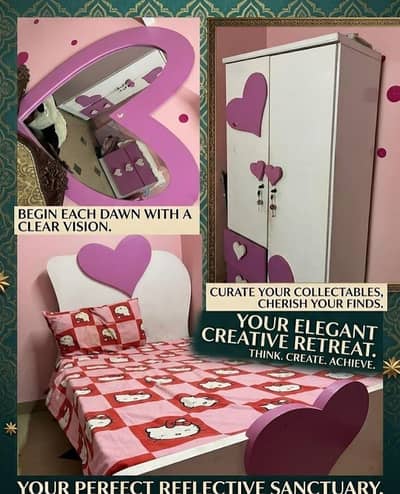 Kids Room Furniture/ Kids Bed / Wardrobe/Dresssing/ Cupboard