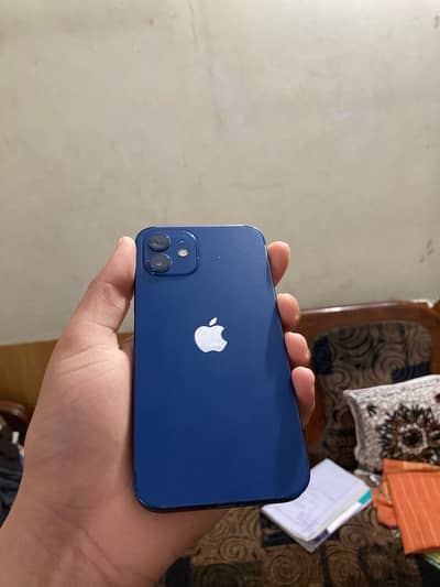 iPhone 12 jv 64 gb blue colour condition 10/10 no any fault
