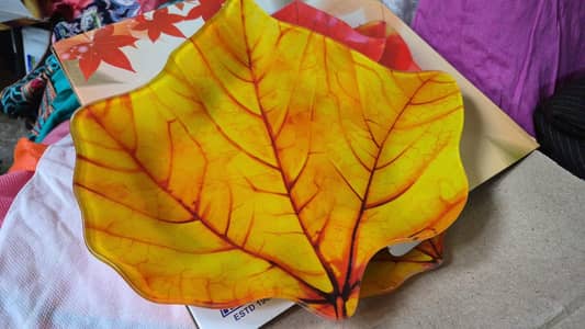 3pc cute floral plate