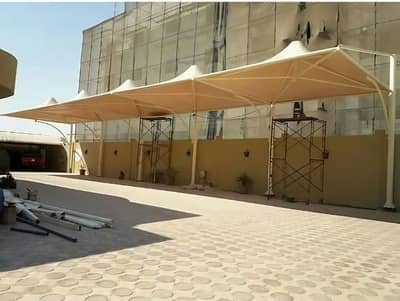 Tensile parking shade | Canopy | Pole shed | Pvc fabric shed |Car shed